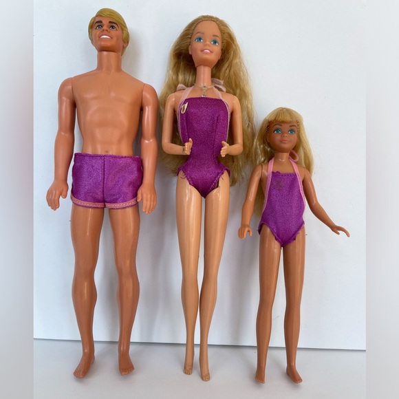 Vintage Barbie, Ken & Skipper - Picture 2 of 14